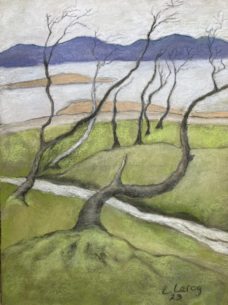 Ben More Oak Wood, from The Life of Trees series by Linda Leroy