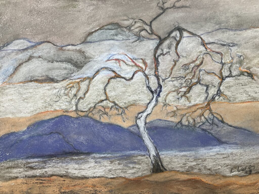 Weeping Oak, from The Life of Trees series by Linda Leroy